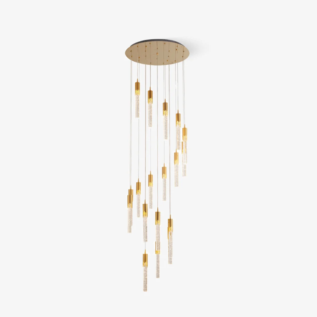 Next-Generation Postmoderne draaiende trap kroonluchter High-End
