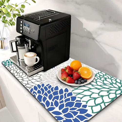 Sustainable Coffee Bar Mat for Countertop Lightweight