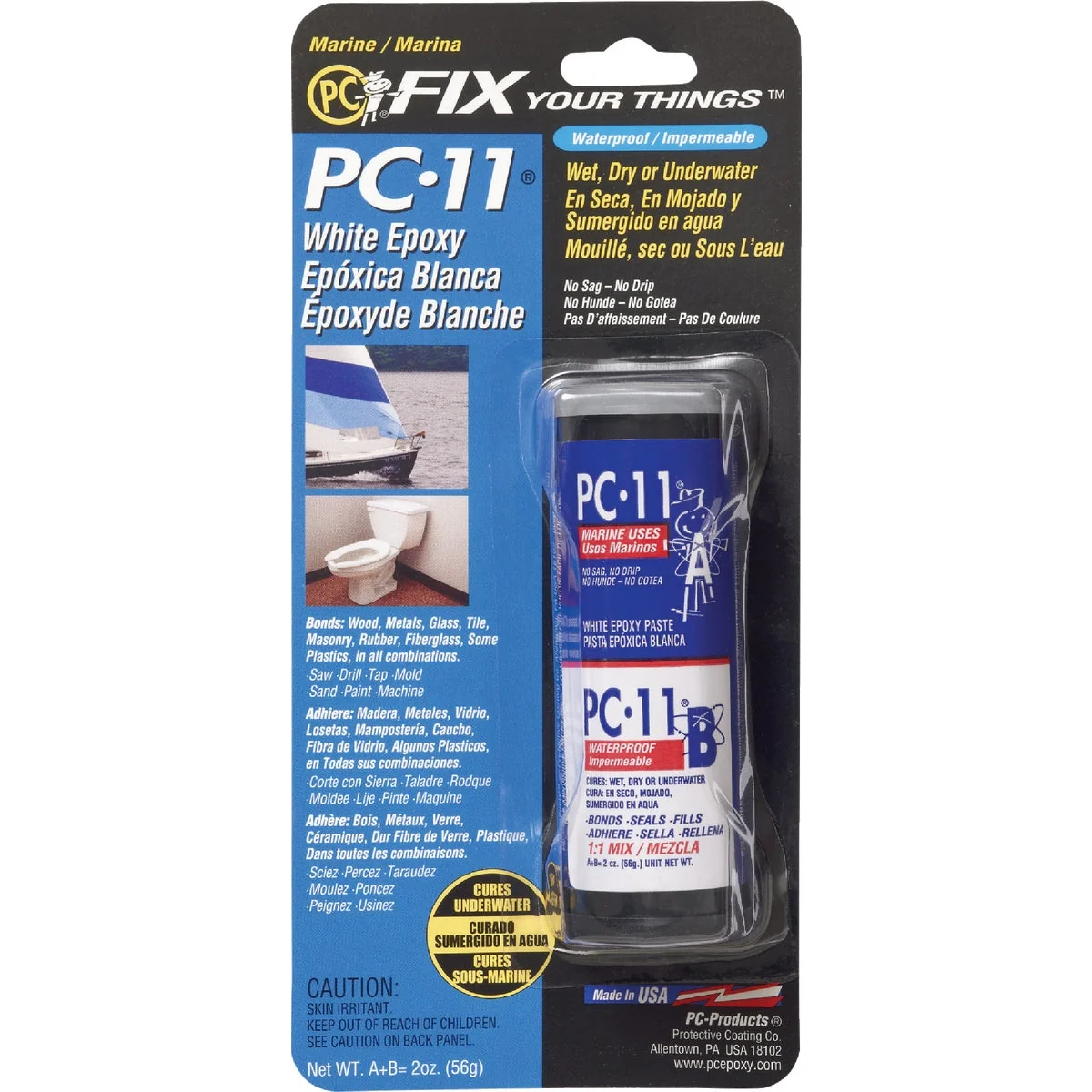 Traditional PC-11 2 Oz. White Epoxy Paste Premium Material