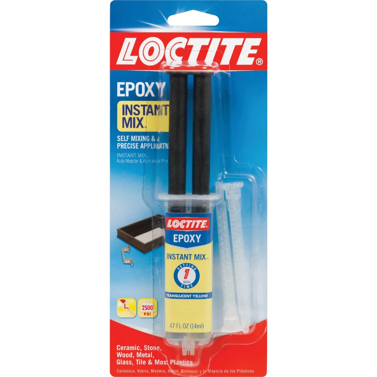 Long-Lasting LOCTITE 0.47 Oz. Instant Mix 1-Minute Epoxy Next-Generation