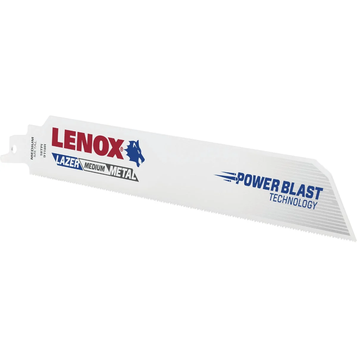 Durable Lenox Lazer 9 In. 18 TPI Metal Reciprocating Saw Blade 2-Pack Lightweight