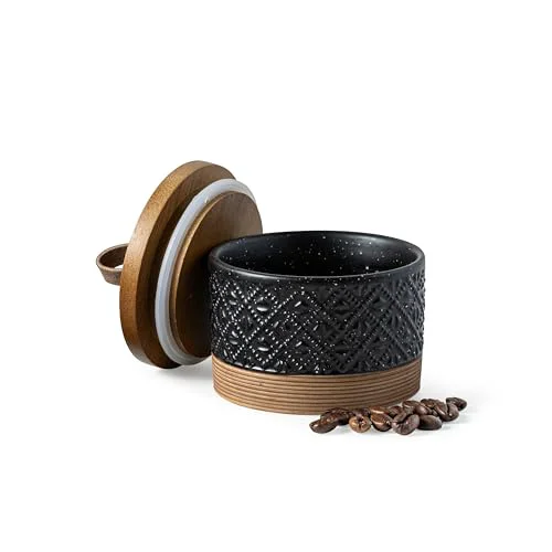Quality Ceramic Jar with Airtight Lid Minimalist