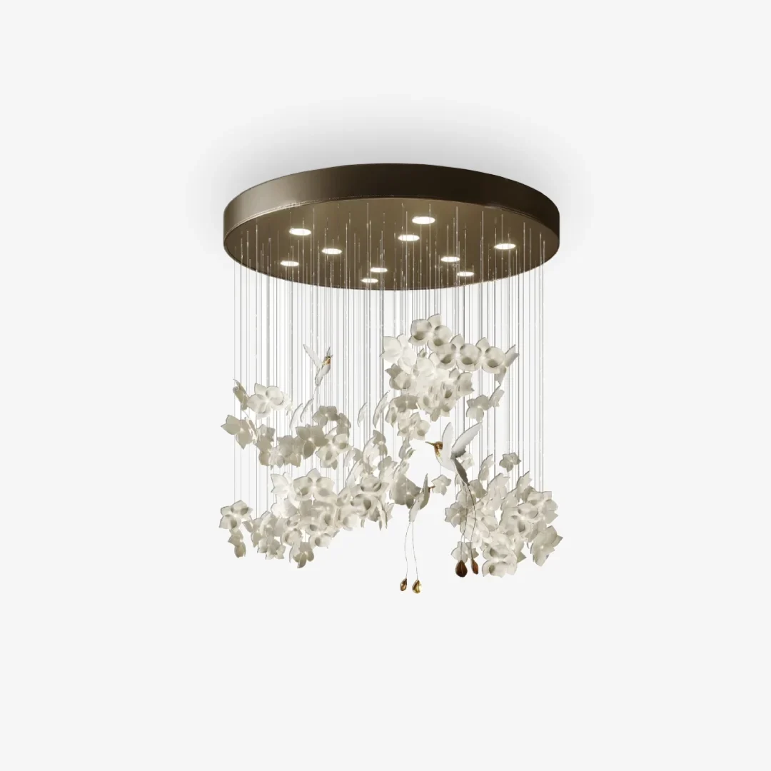 Enhanced Flora Vogel Trap Kroonluchter Recyclable