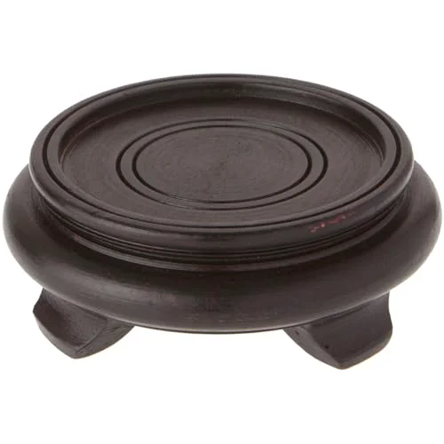 Reliable Dark Wood Decorative Base Effective