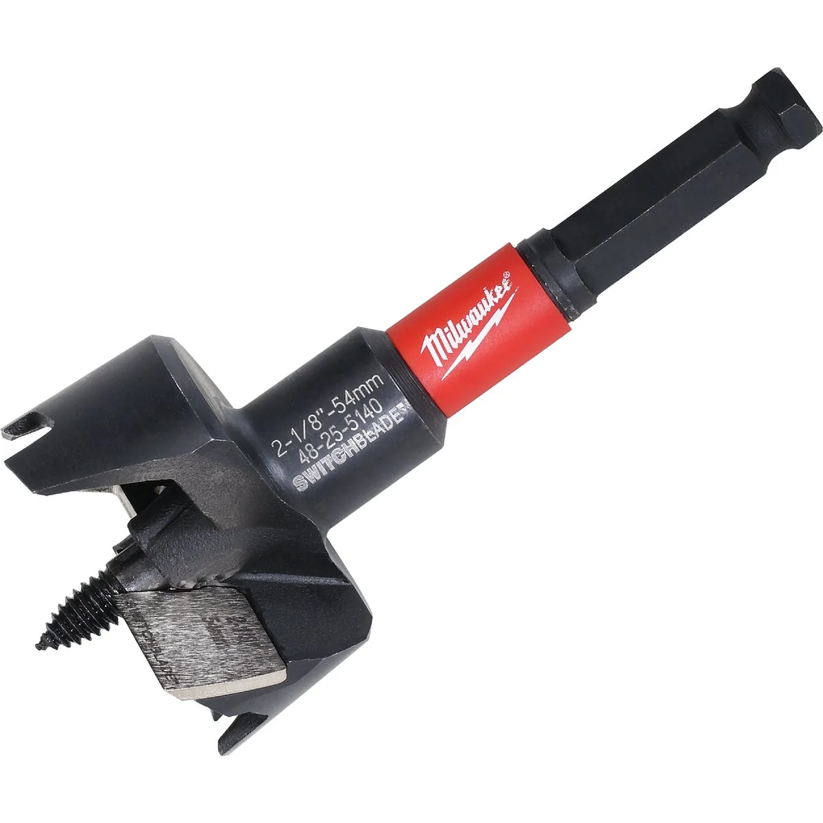 Premium Milwaukee 2-1 8 In. x 6.5 In. SwitchBlade Self-Feed Wood Bit First-Class