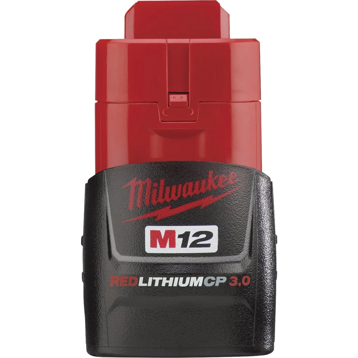 Recyclable Milwaukee M12 REDLITHIUM 12 Volt Lithium-Ion 3.0 Ah Compact Tool Battery Smart