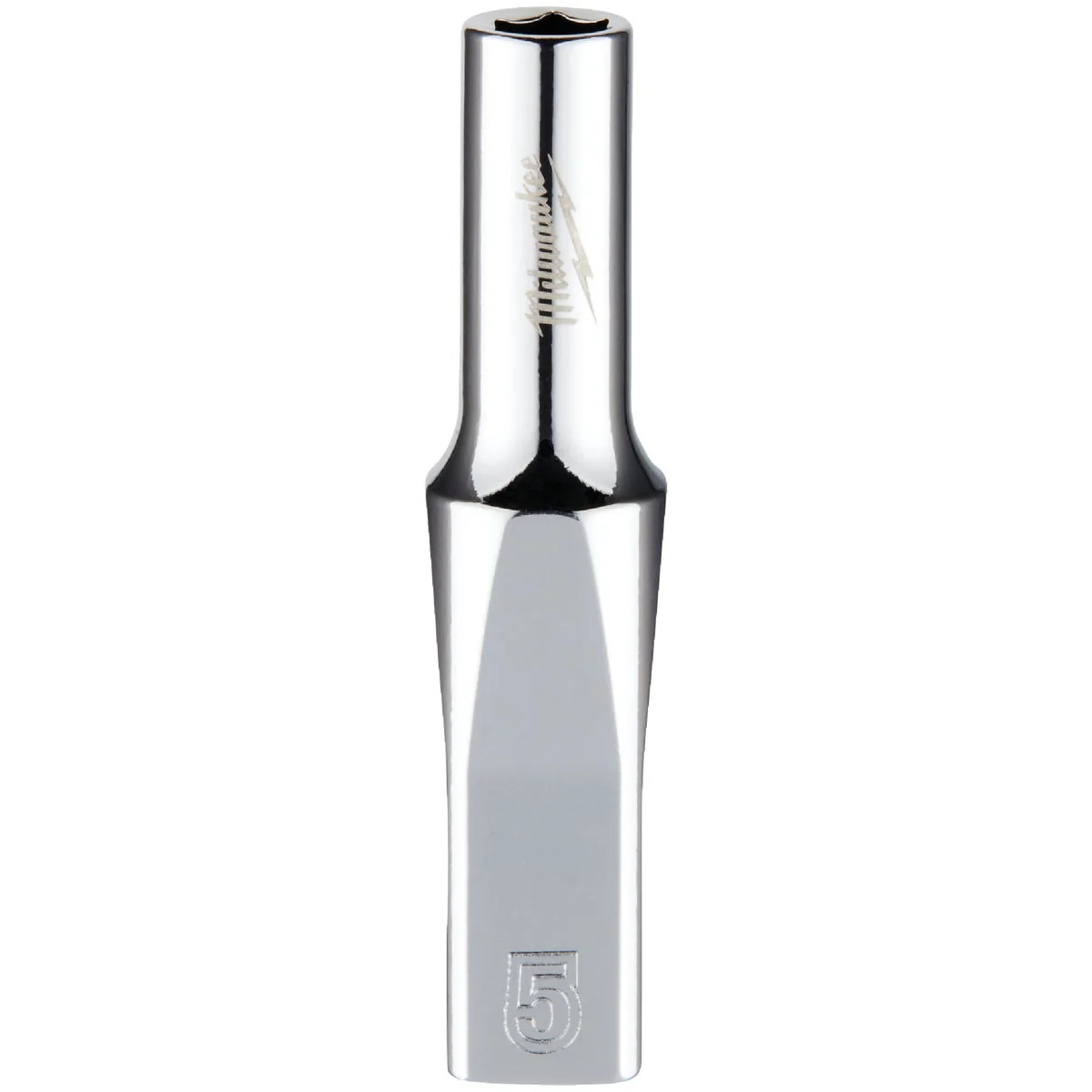 Specialty Milwaukee 1 4 In. Drive 5 mm 6-Point Deep Metric Socket with FOUR FLAT Sides High-Performance