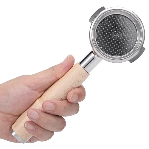 Natural 58mm Bottomless Portafilter for E61 Group Head Clean