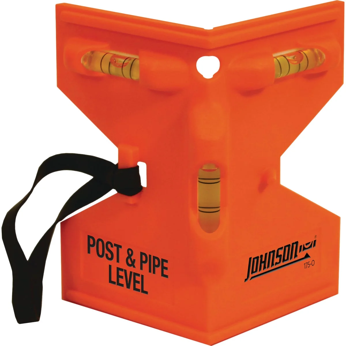 Secure Johnson Level Glo-Orange Post Level Responsible