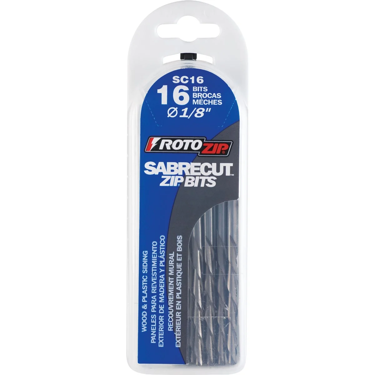 Premium Rotozip Sabrecut 1 8 In. Multi-Purpose Bit 16-Pack Modern