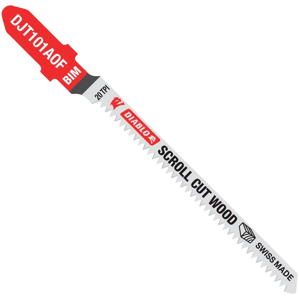 Verified Diablo T-Shank 3-1 4 In. x 20 TPI Bi-Metal Jig Saw Blade for Scroll Cuts in Wood 5-Pack Fine