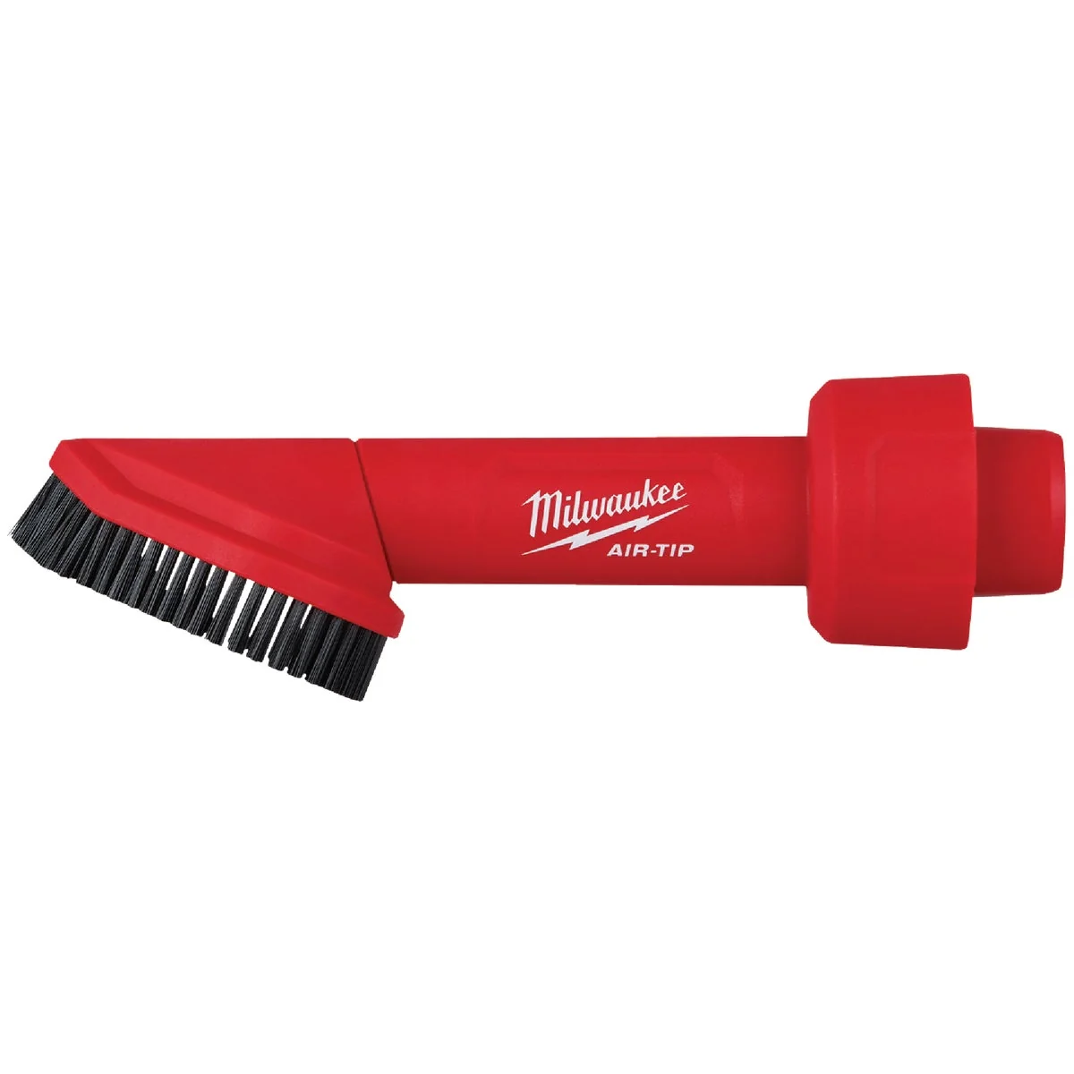 Flexible Milwaukee AIR-TIP 1-1 4 In. – 2-1 2 In. Red Plastic Rotating Corner Vacuum Brush Prestigious
