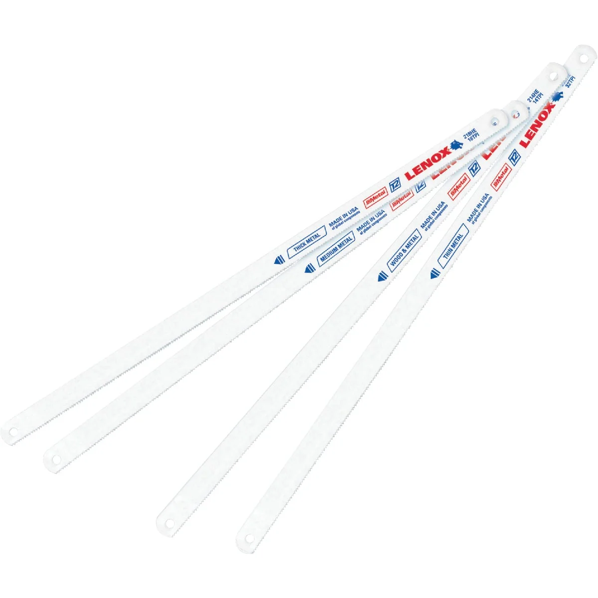 Advanced Lenox 12 In. x 18 TPI Bi-Metal Hacksaw Blade 10-Pack Long-Lasting