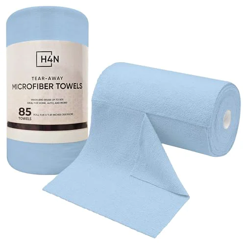Detailed Microfiber Cleaning Cloth Roll 85 Count Luxury