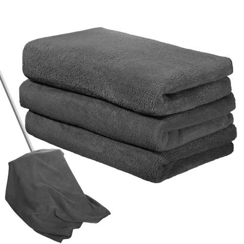 High-Grade 3 Pcs Extra Large Microfiber Cleaning Cloth 3 Count Certified