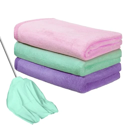 Expertly Made 3 Pcs Extra Large Microfiber Cleaning Cloth 3 Count Fast
