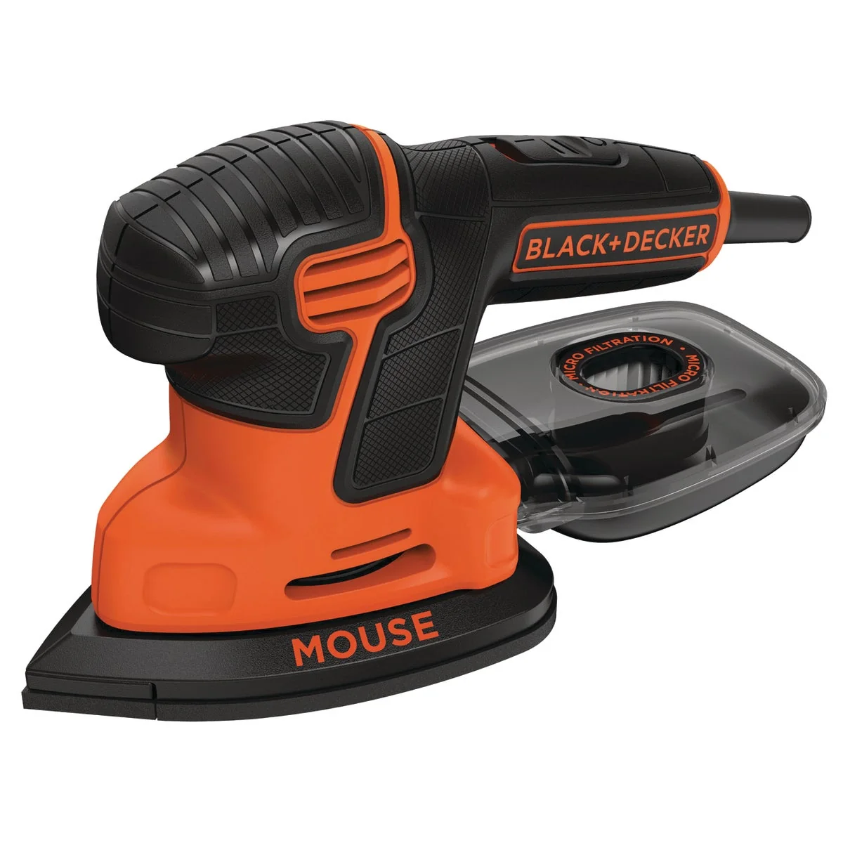 Organic Black Decker Mouse 10 In. 1.2A Finish Sander Expertly Made