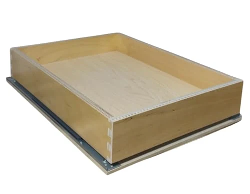 Refined Pull Out Drawer for Cabinets 20 W x 18 D 9 Ply Baltic Birch Original