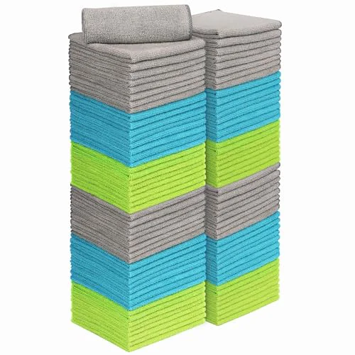 Enhanced Microfiber Cleaning Cloth 100PK 100 Count Original Design