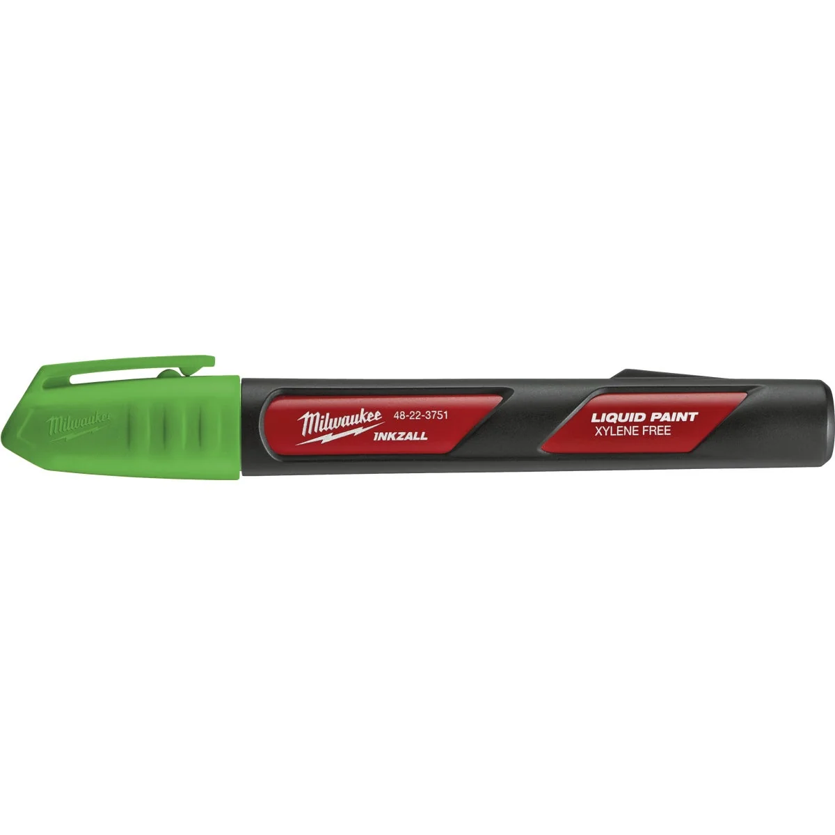 High-Grade Milwaukee INKZALL Nib Point Green Liquid Paint Job Site Marker Optimized