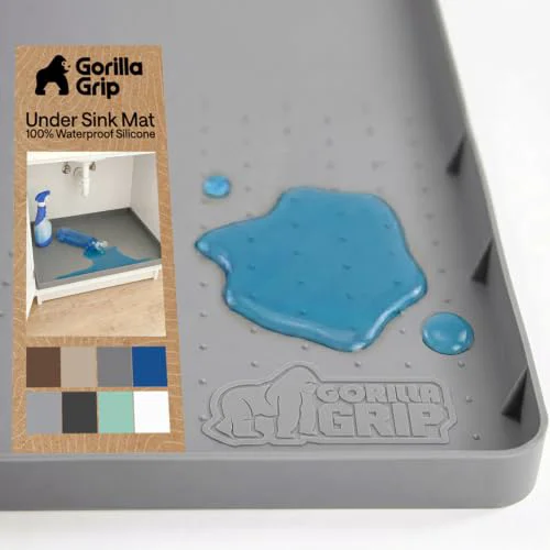 Certified Waterproof Silicone Under Sink Mat Reliable