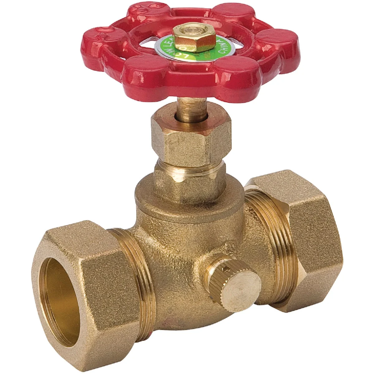 Environmentally Friendly ProLine 1 2 In. C X 1 2 In. C Cast Brass Stop Valve Superior