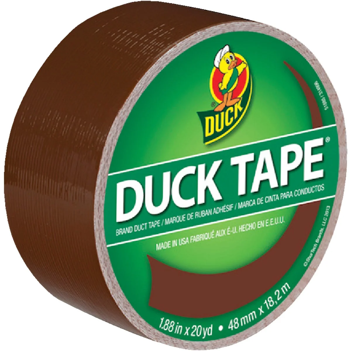 Selected Duck Tape 1.88 In. x 20 Yd. Colored Duct Tape Brown Sophisticated