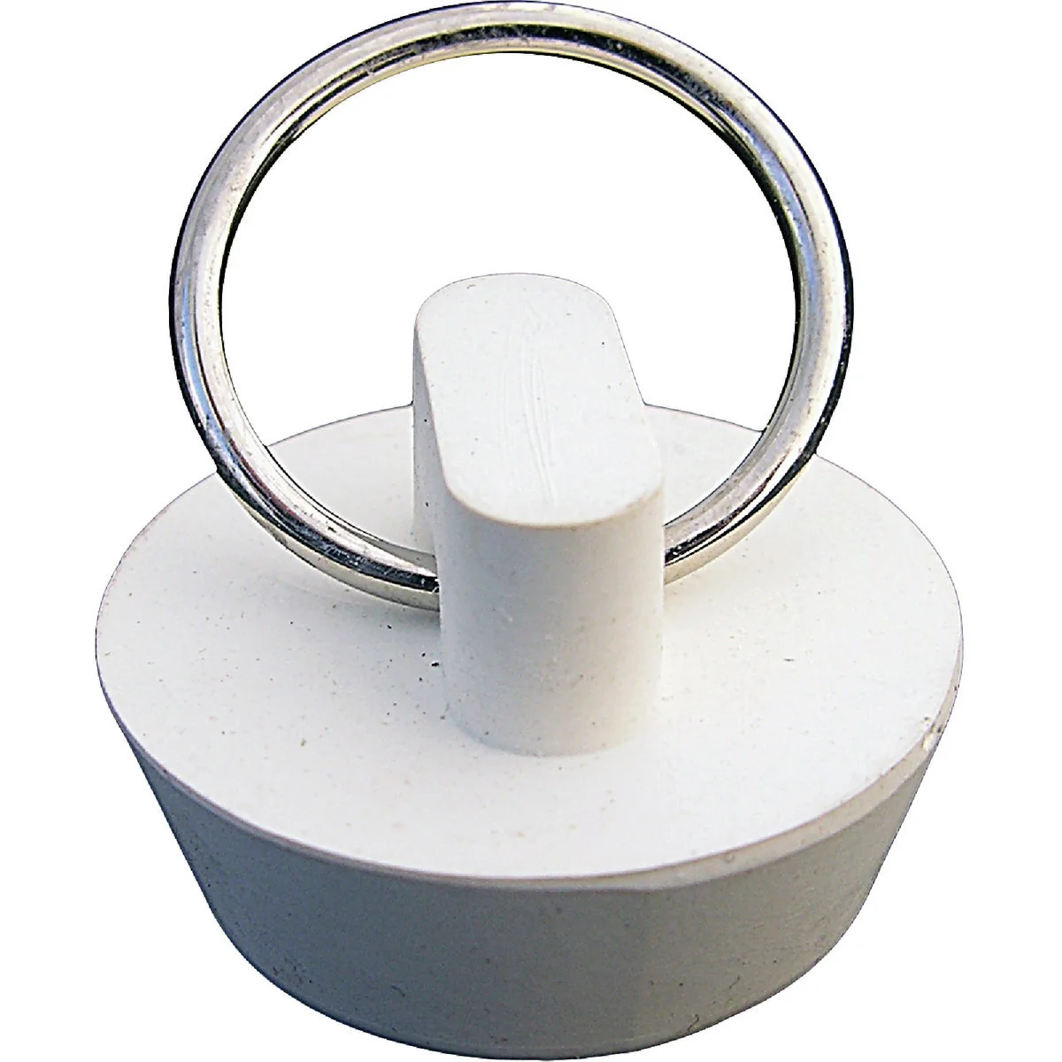 Secure Lasco Hollow 1 In. White Sink Rubber Drain Stopper Enhanced