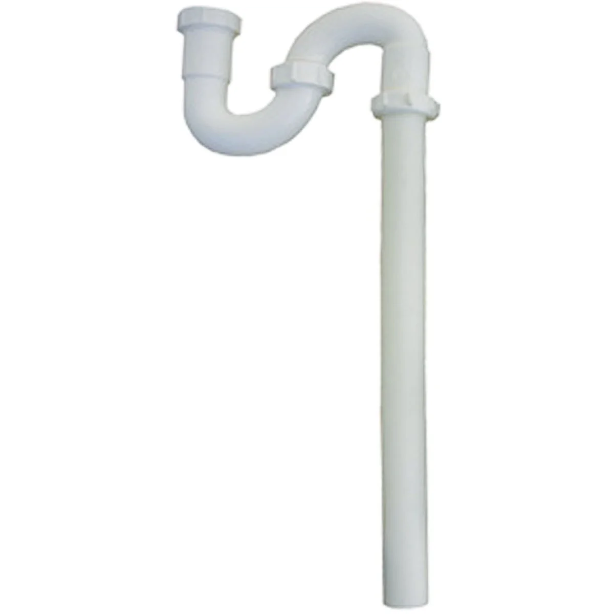 Fast Lasco 1-1 2 In. OD White Plastic S-Trap Luxury