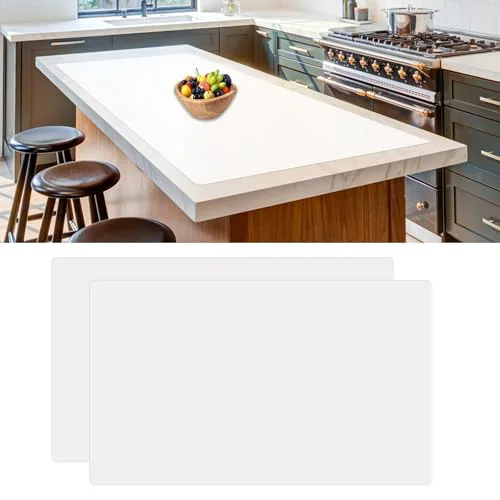 Expertly Made 2Pack Large Silicone Mats for Kitchen Counter 2 Count Elegant