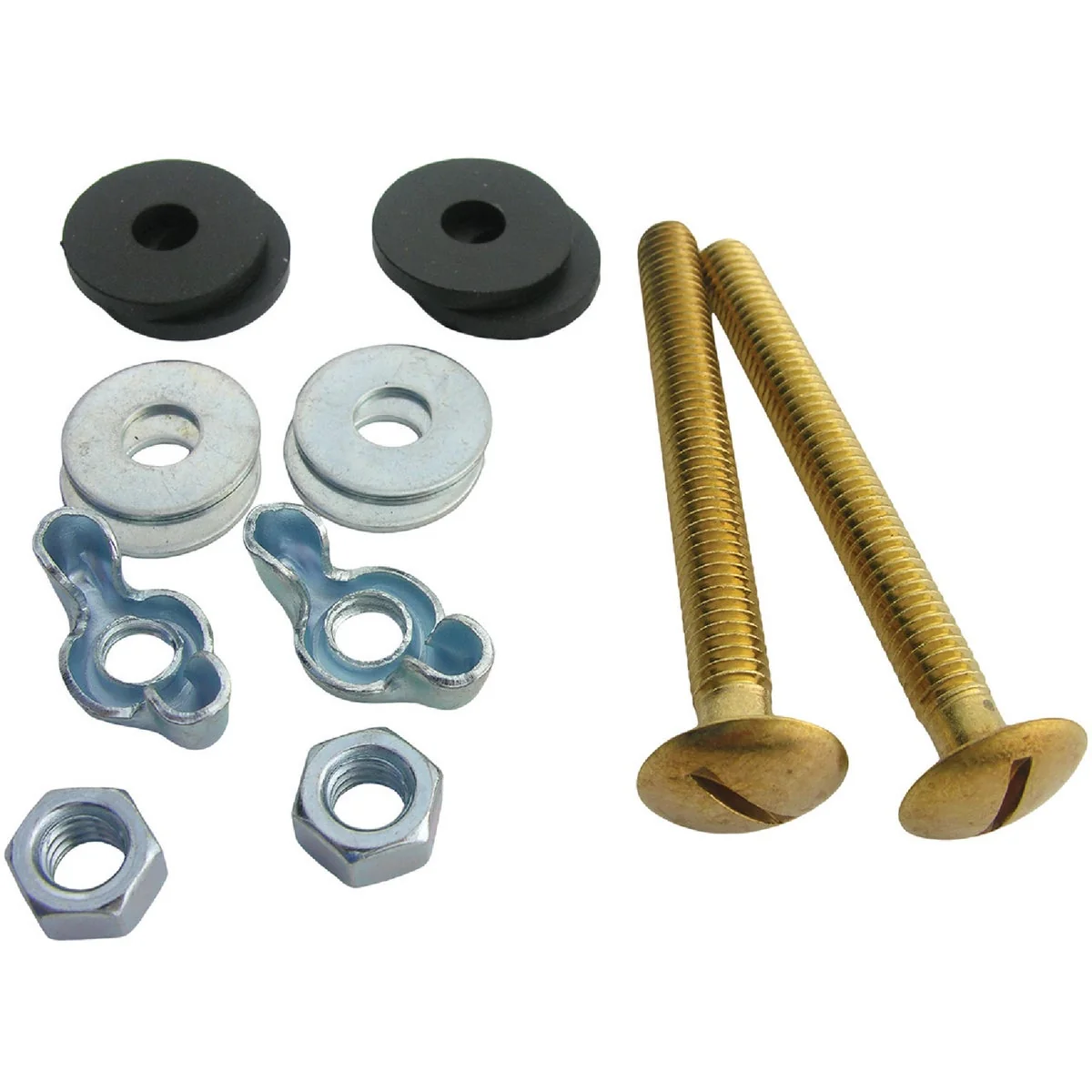 Easy-to-Use Lasco Toilet Tank to Bowl Bolt Kit 2 Pack Exclusive