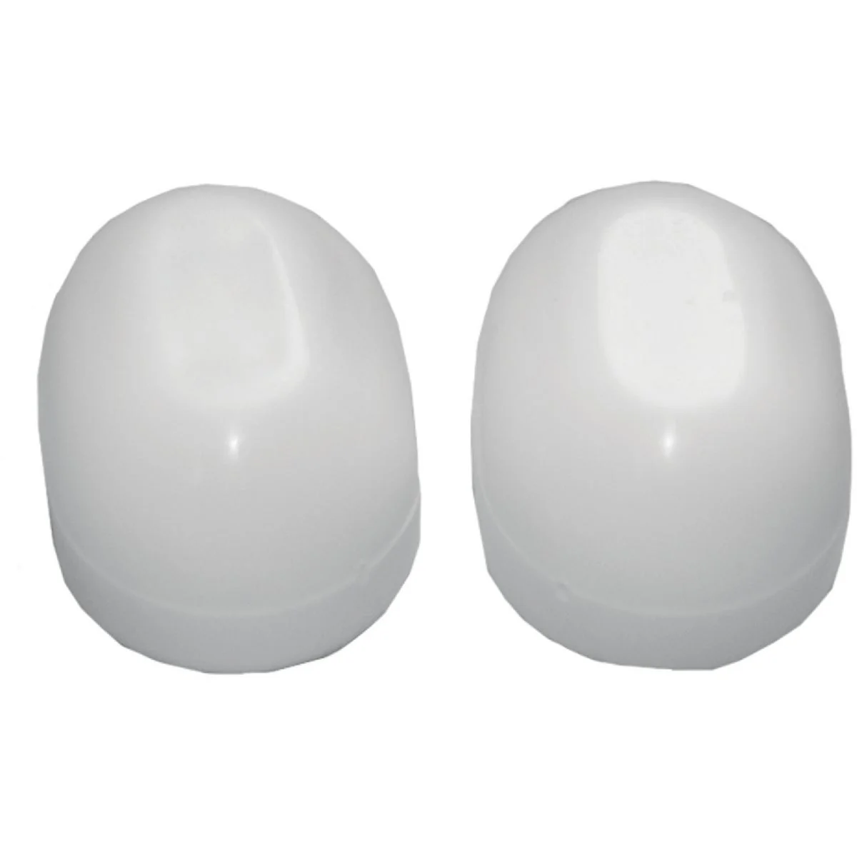 Original Design Lasco Oval White Plastic Snap-On Toilet Bolt Caps 2 Ct. Certified