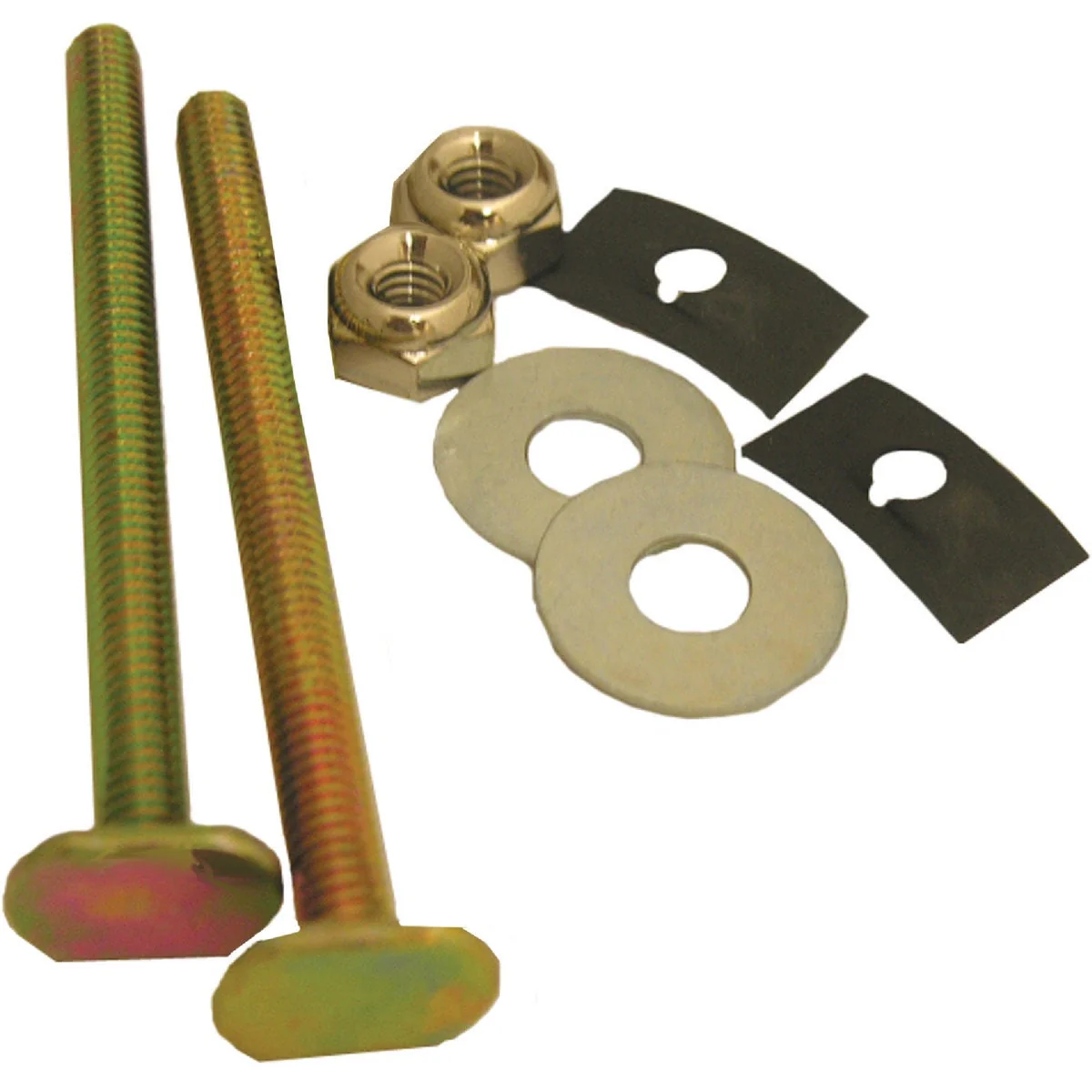 Refined Lasco Brass Toilet Bolts with Retainers Washers and Nuts Safe