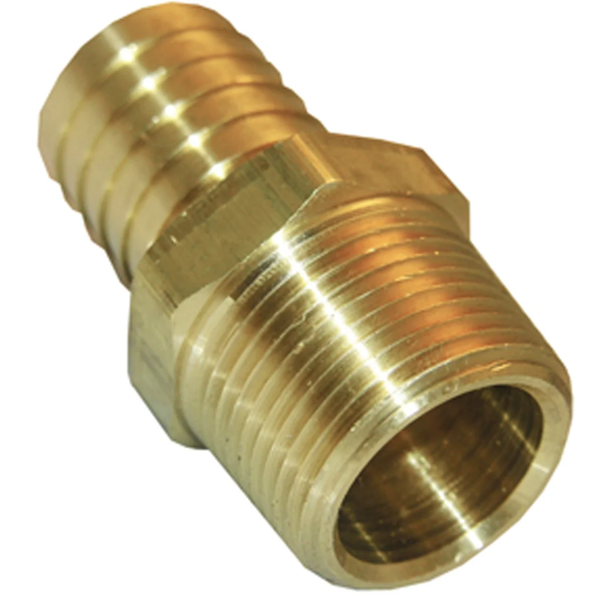 Artisan Lasco 1 2 In. MPT x 1 4 In. Brass Hose Barb Adapter Classic