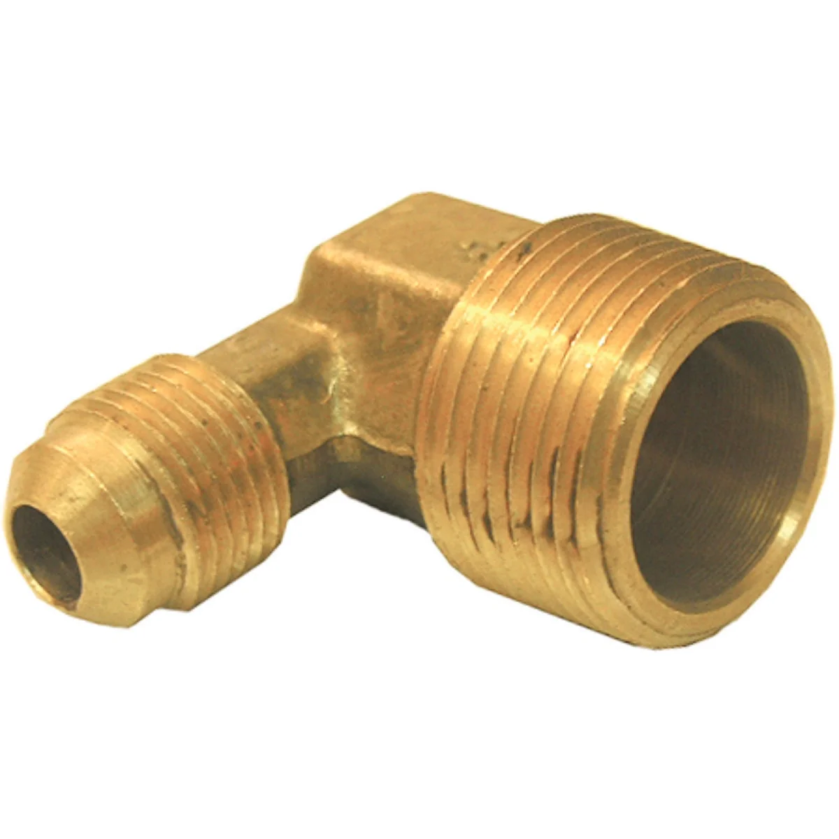 Environmentally Friendly Lasco 3 8 In. MFL x 1 2 In. MPT 90 Deg. Flare Brass Elbow 1 4 Bend Innovative