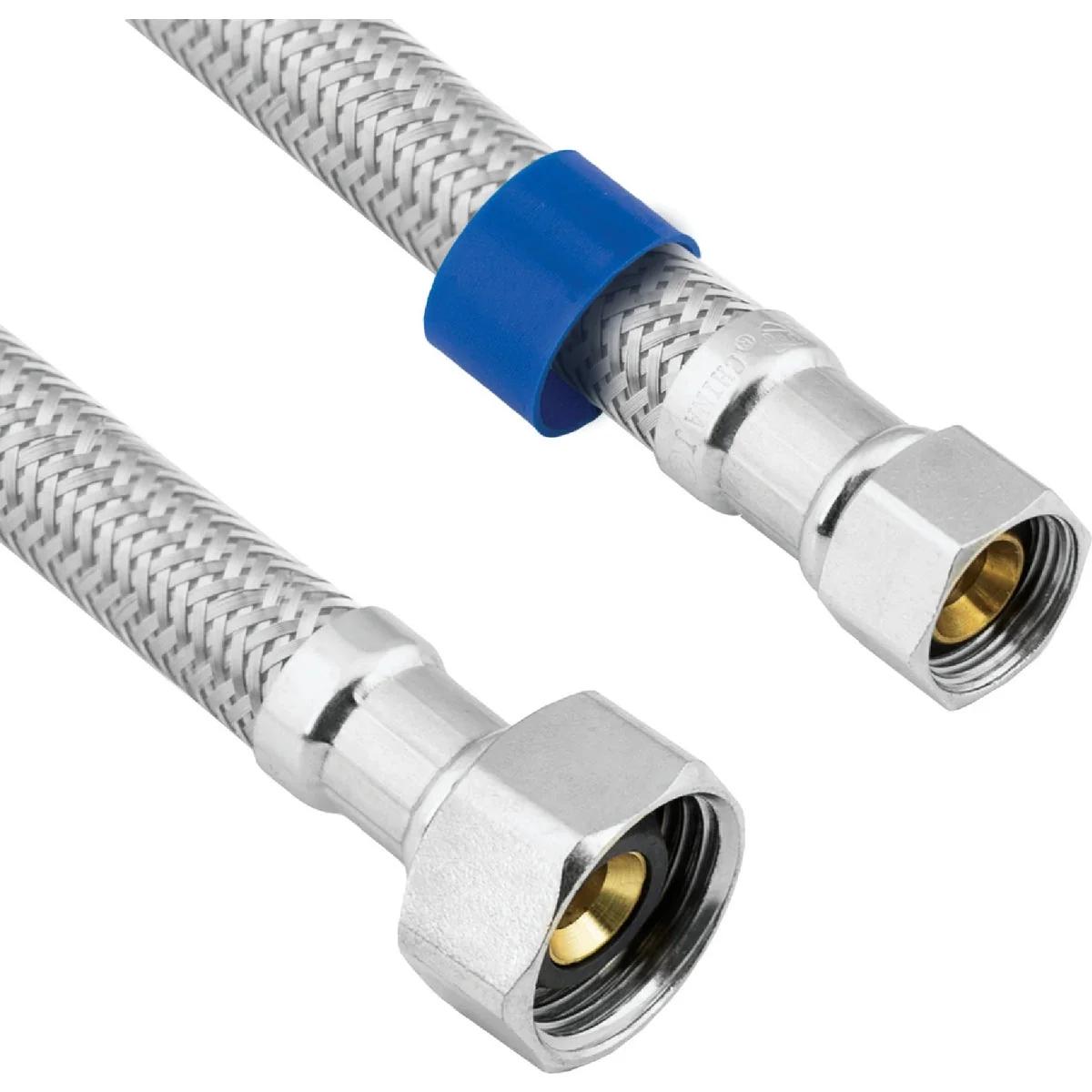 Refined Lasco 3 8 In. C x 1 2 In. FIP x 9 In. L Stainless Steel Braided Supply Faucet Connector Authentic