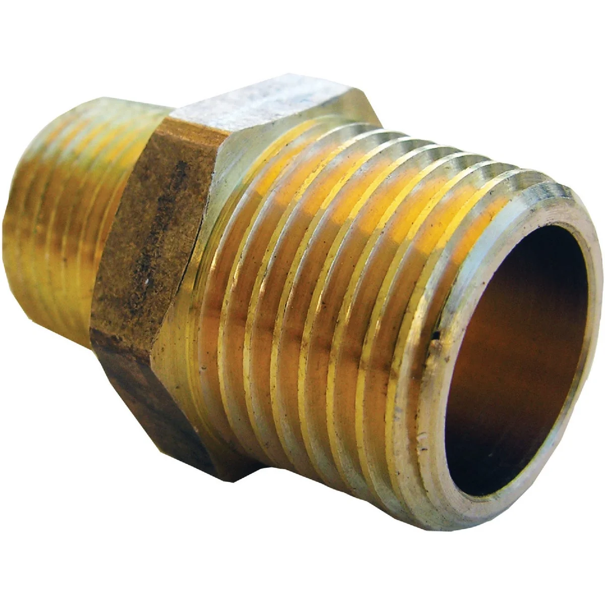 High-End Lasco 3 4 In. MPT x 1 2 In. MPT Brass Hex Nipple Safe