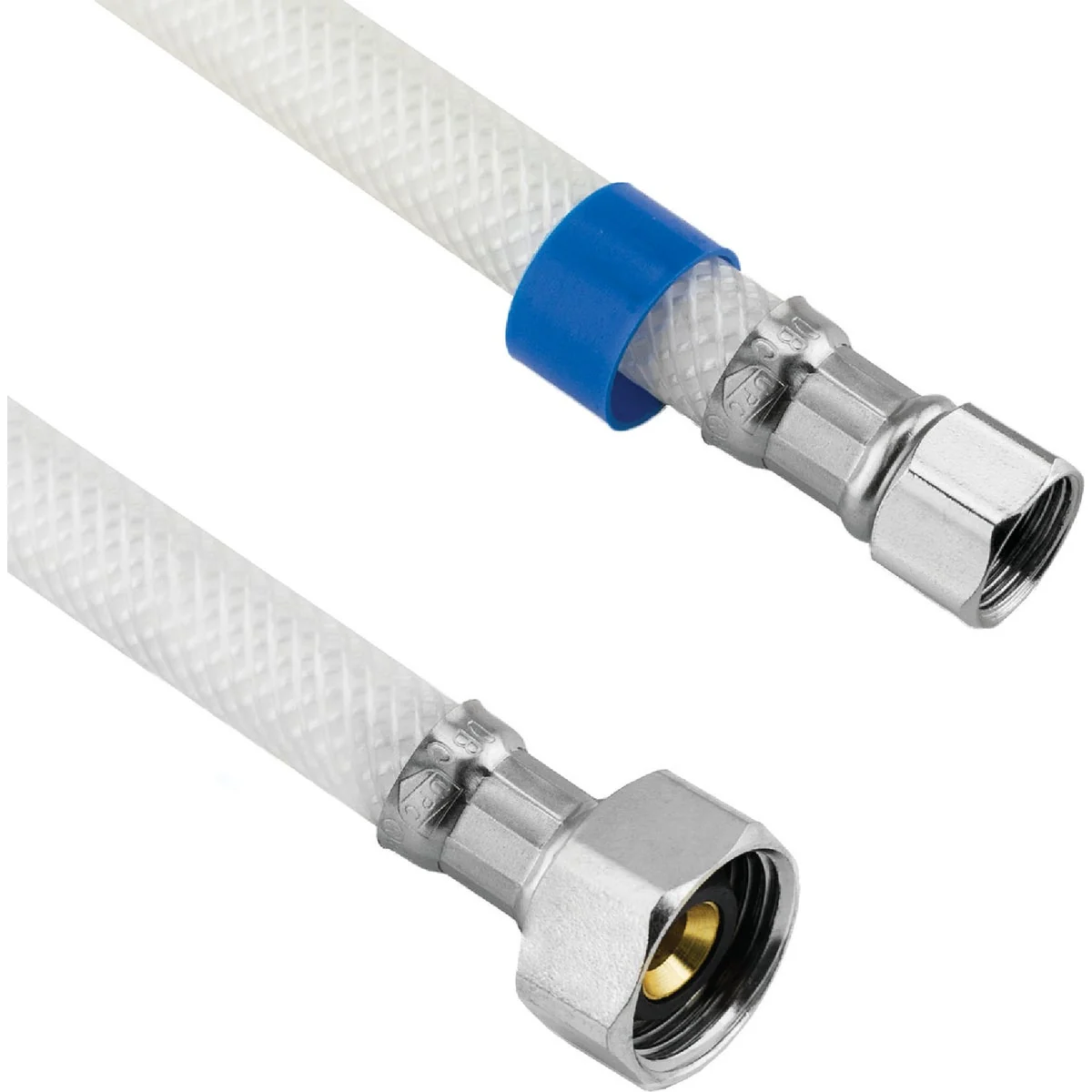 High-End Lasco 3 8 In. C x 1 2 In. FIP x 16 In. L Braided Poly Vinyl Faucet Connector Effective
