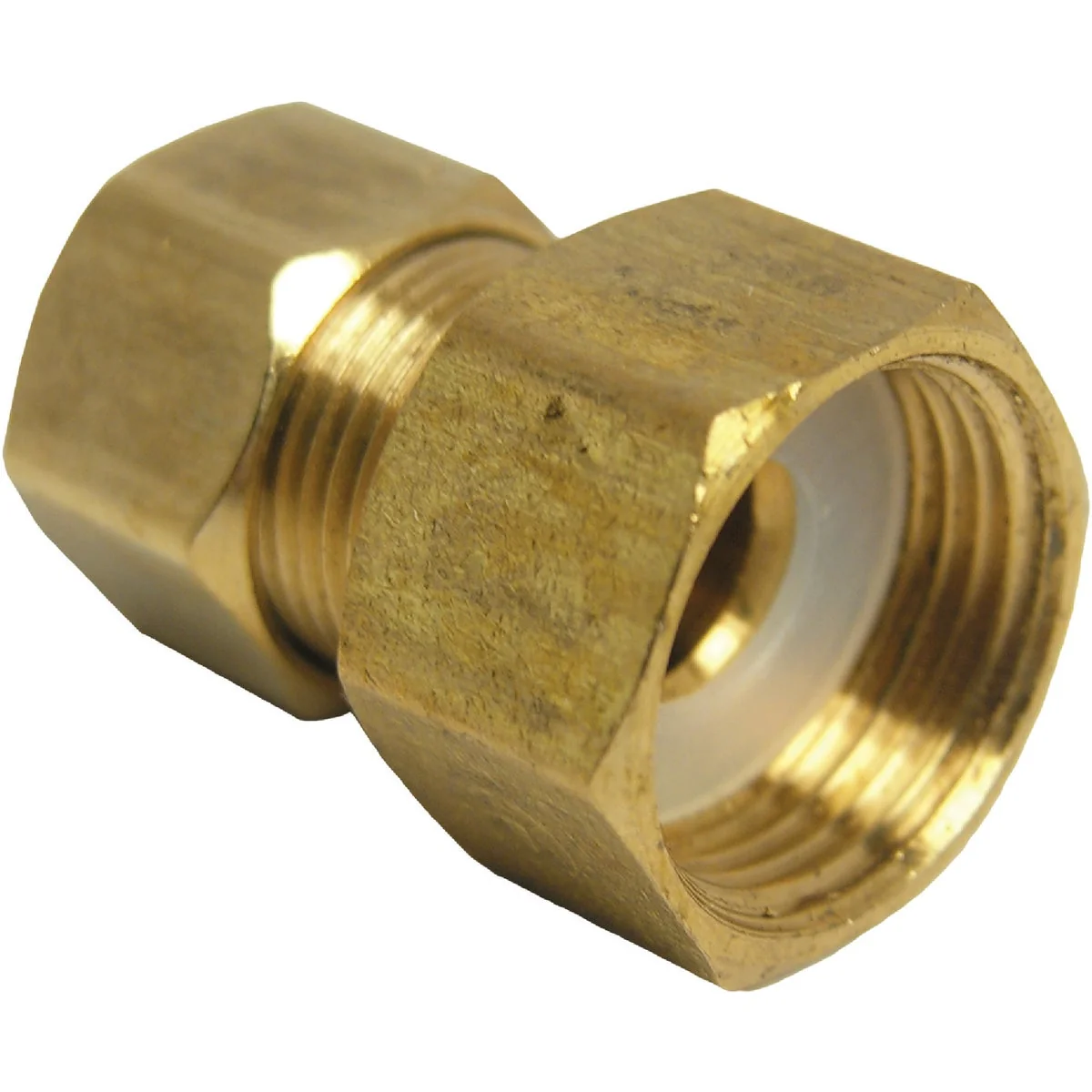 Excellent Lasco 1 2 In. FC x 3 8 In. MC Brass Compression Adapter Elite