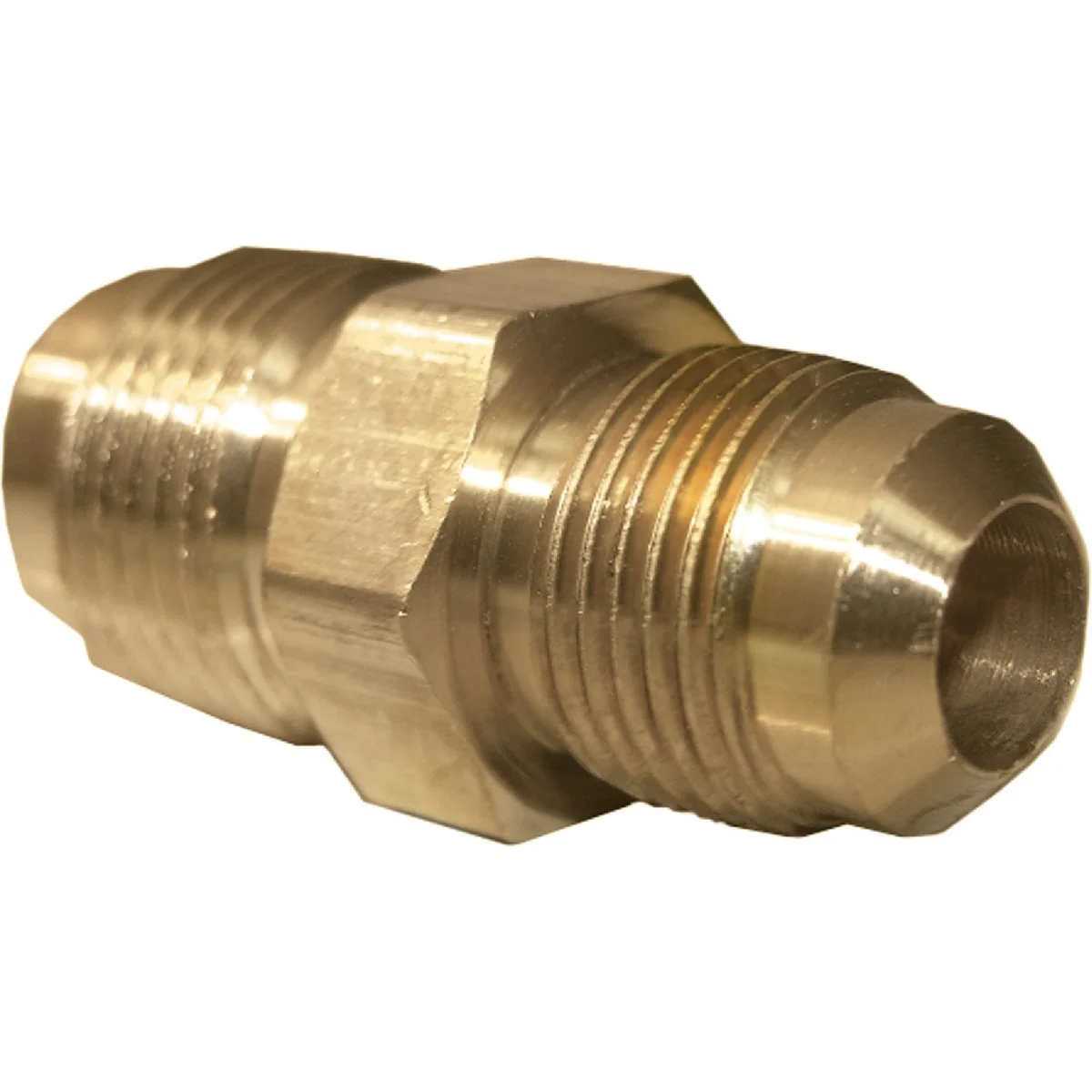 Crafted Lasco 5 8 In. x 1 2 In. Brass Reducing Flare Union Flexible