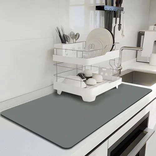 Convenient Dish Drying Mat for Kitchen Minimalist