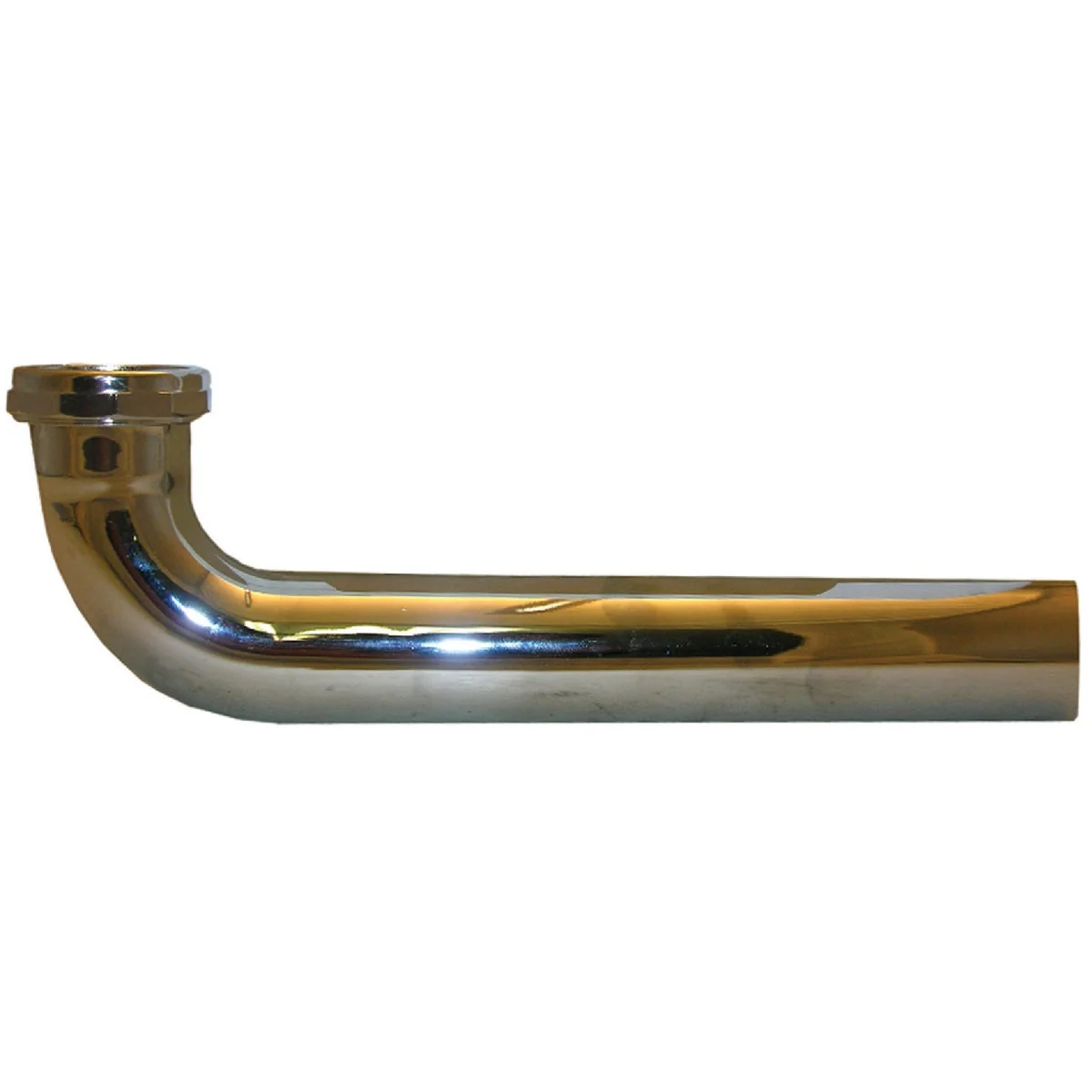 Fine Crafted Lasco 1-1 2 In. x 9-1 2 In. Chrome Plated Waste Arm Natural