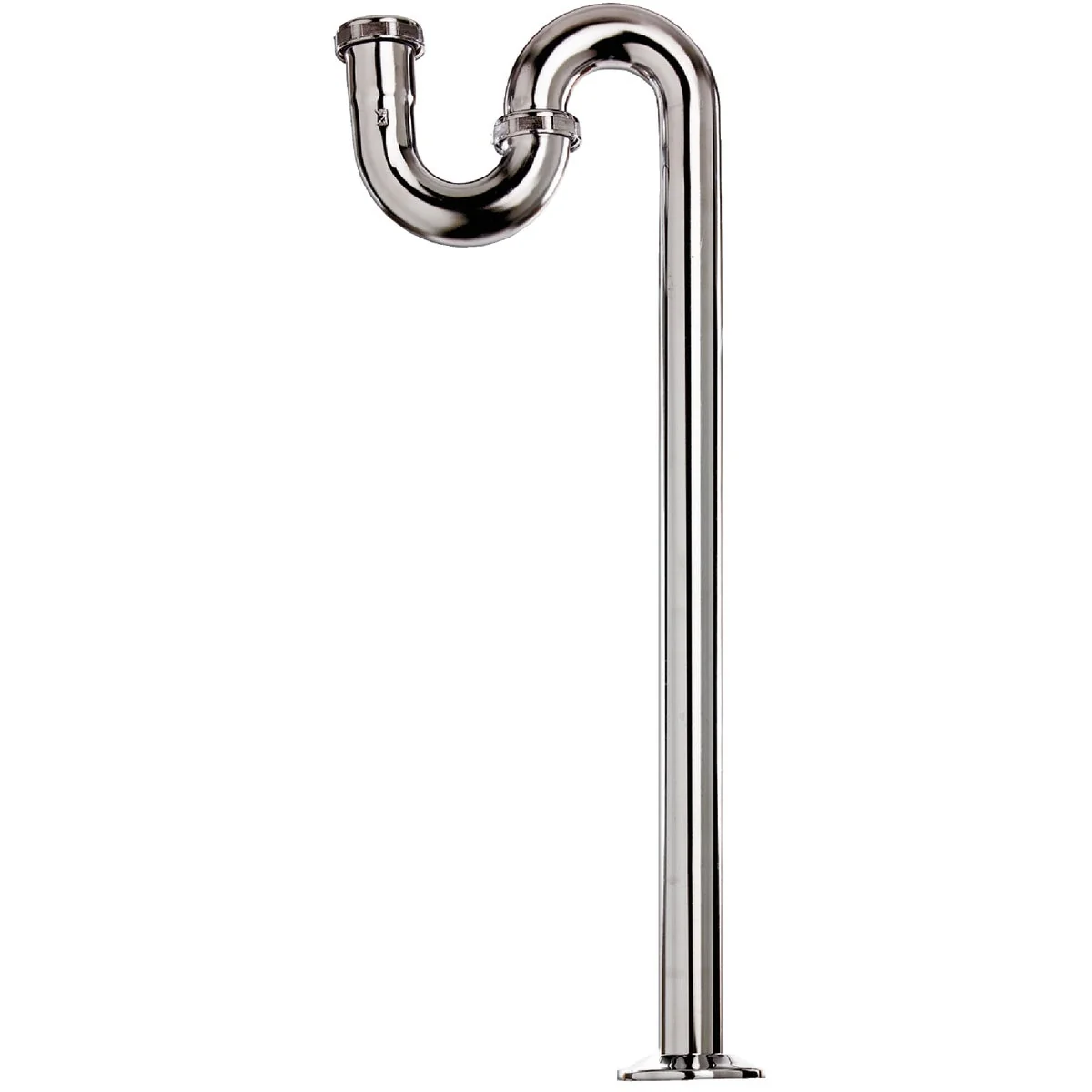 Casual Do it 1-1 4 In. x 20-1 2 In. Chrome-Plated S-Trap Environmentally Friendly