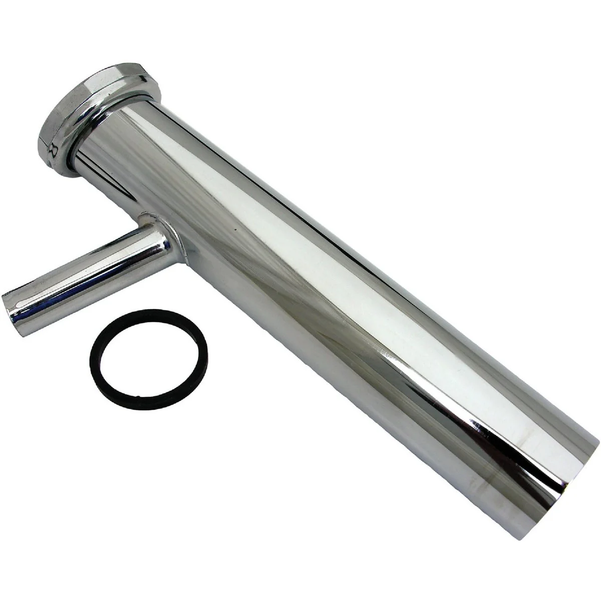 Original Lasco 1-1 2 In. x 8 In. Chrome Plated Dishwasher Tailpiece High-End