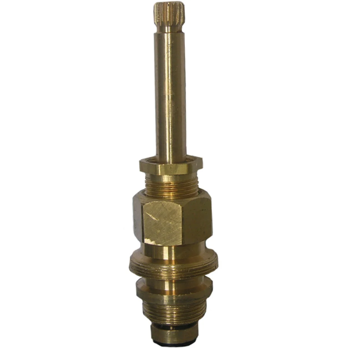 Next-Generation Lasco Sterling No. 5223 Hot Cold Brass Bathtub Stem Reusable