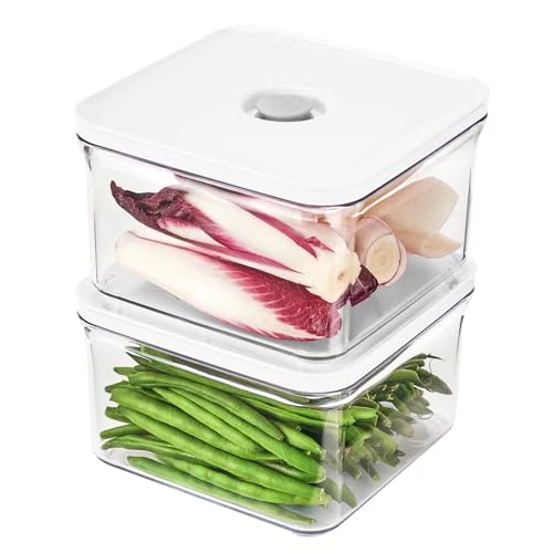 Verified Premium Airtight Food Storage Containers 2 Count Crafted