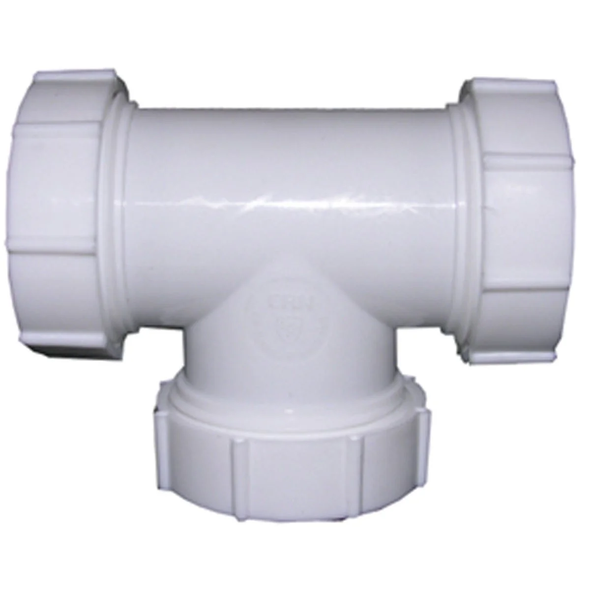 Durable Lasco 1-1 2 In. OD White Plastic Tee Exceptional