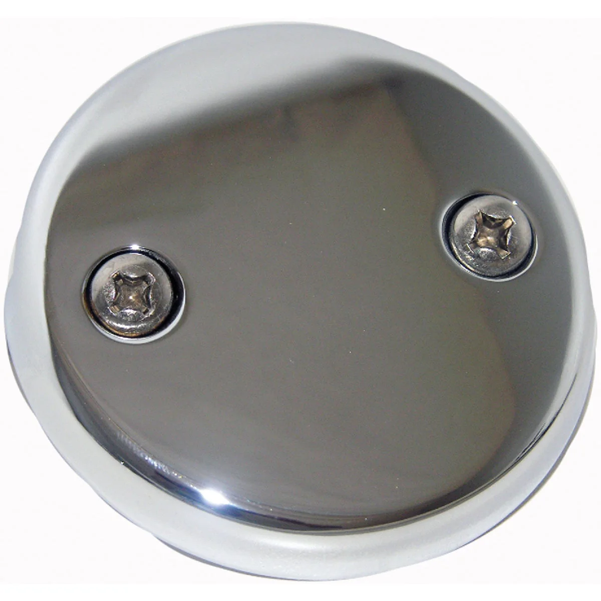 Next-Generation Lasco Two-Hole Chrome Bath Drain Face Plate Functional