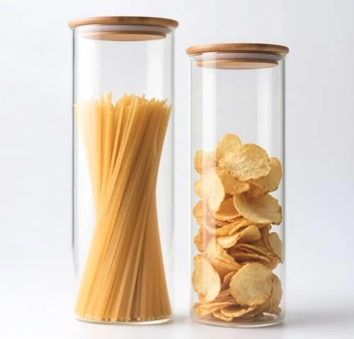 Outstanding 66 37 oz Glass Food Storage Jars with Airtight Lids Traditional