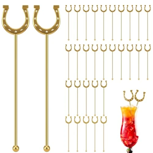 Consistent Horseshoe Drink Stirrers 6 Inch Plastic Proven